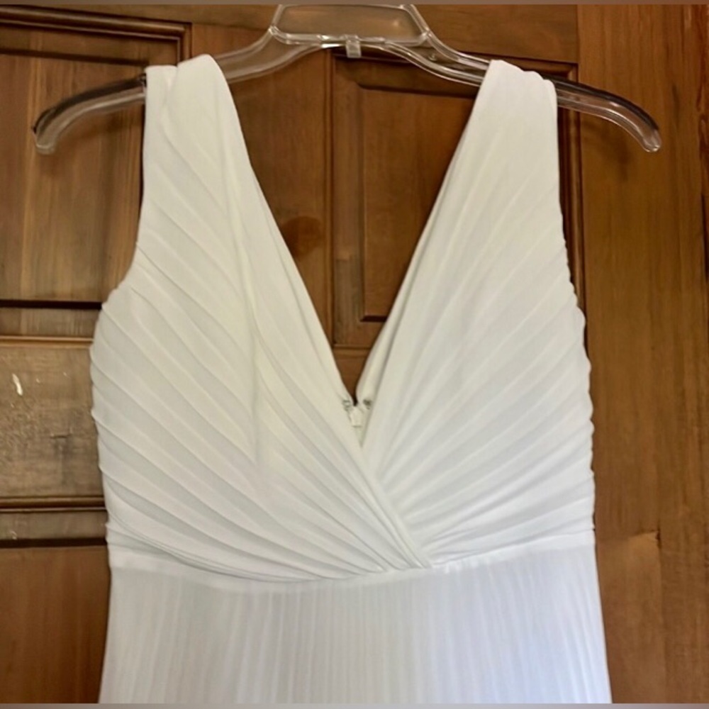 BHLDN Badgley Mischa Sloane pleated Wedding Dress - Picture 6 of 14